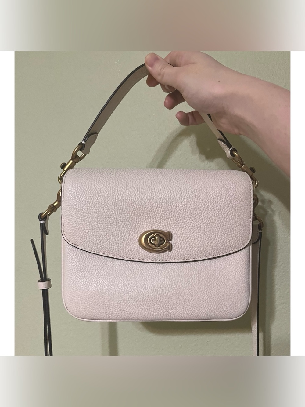 Coach Cassie 19 in Chalk/Brass!